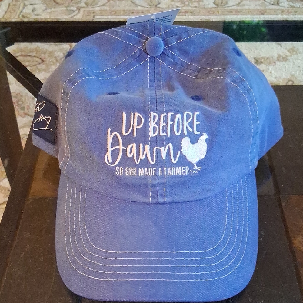 UP BEFORE DAWN/SO GOD MADE A FARMER HAT